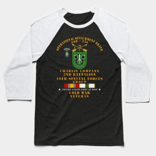 FOB 230 - C Co, 2nd Bn 10th SFG w COLD SVC Baseball T-Shirt